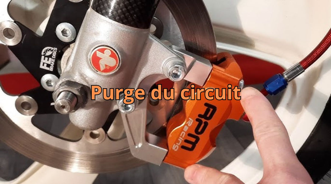 Purge du circuit de freinage moto