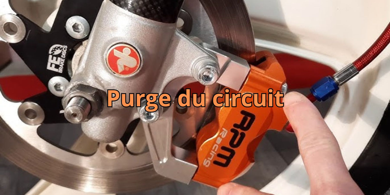 Purge du circuit de freinage moto