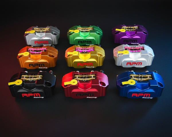 Variantes de couleurs des étriers rpm racing