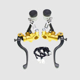Pack Maitre Cylindres Gauche Droite Embrayage Frein sur fond noir