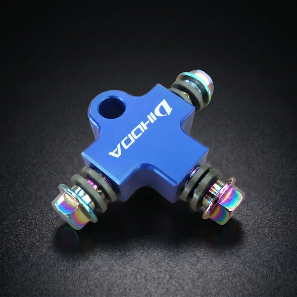 Raccord Hydraulique Bleu