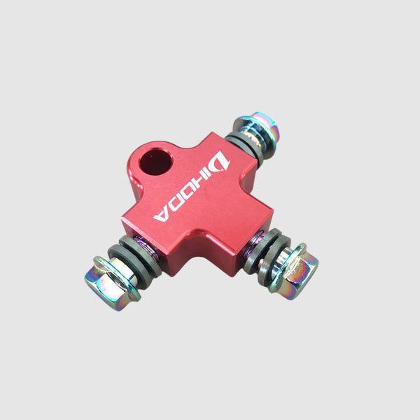 Raccord Hydraulique Rouge