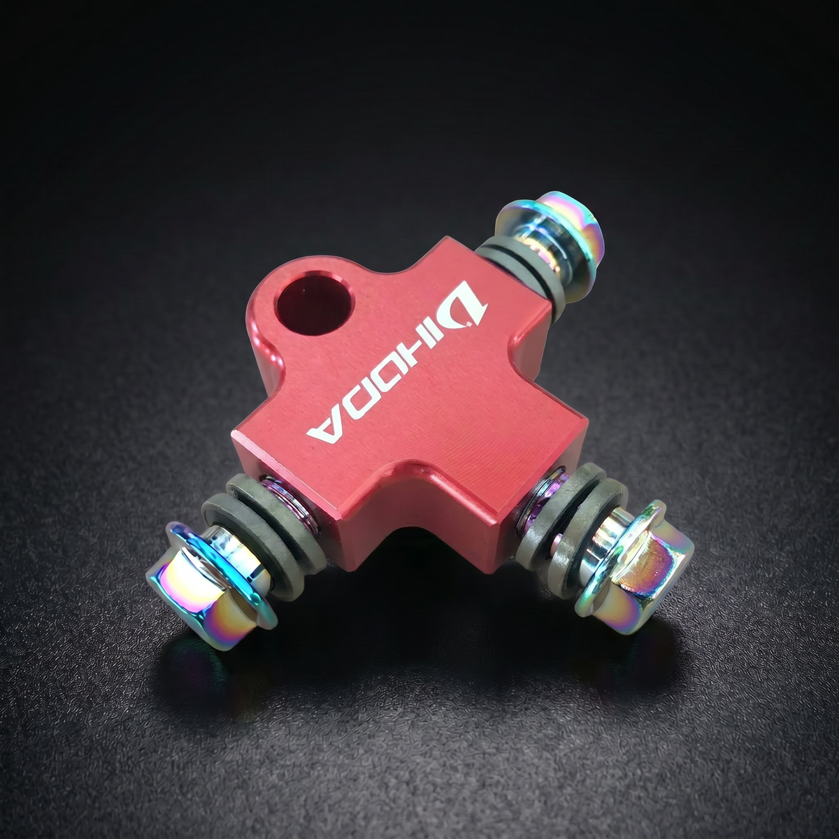 Raccord Hydraulique Rouge